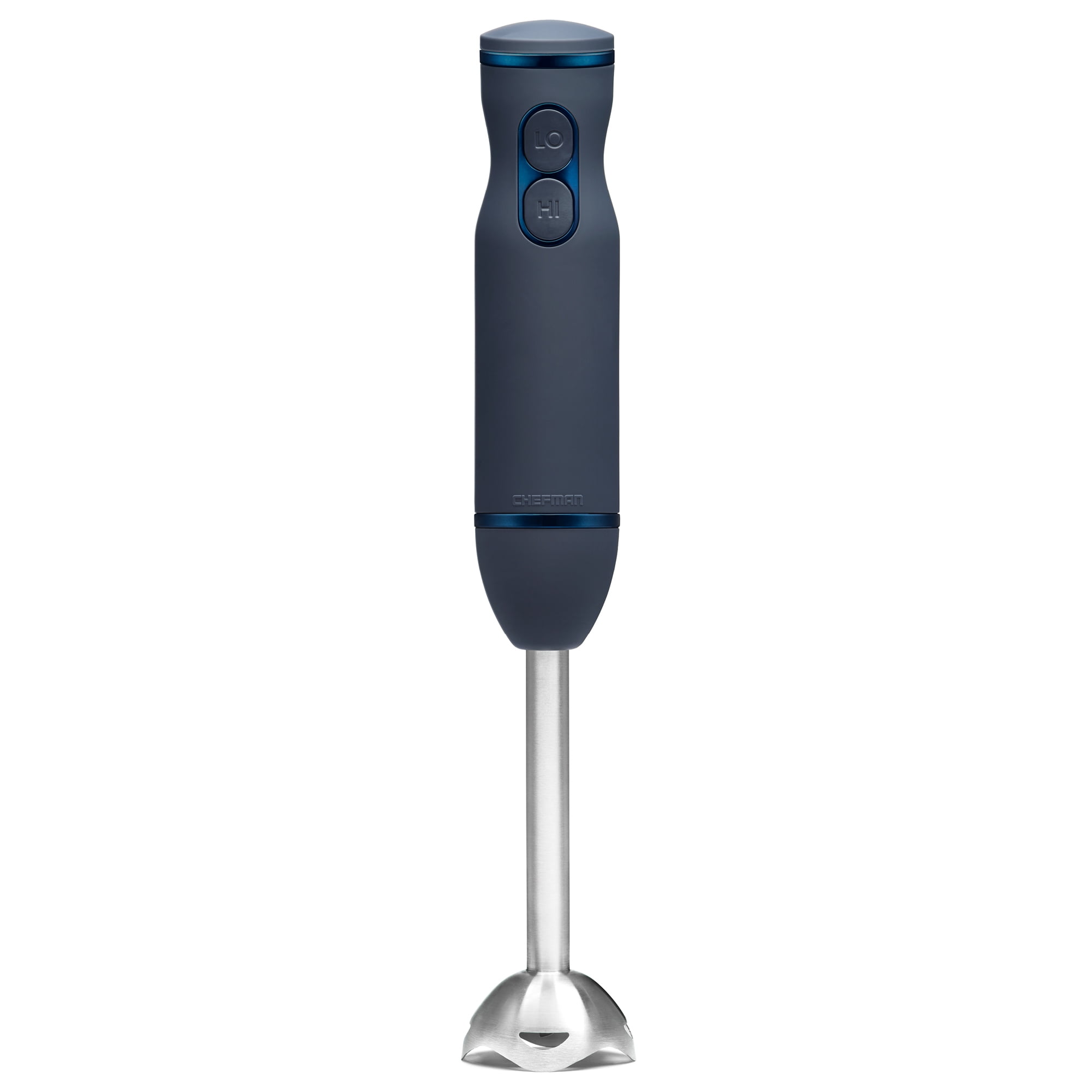 Chefman Cordless Portable Immersion Blender with One-Touch Speed Control -  Quick Mix for Shakes, Smoothies, Soups