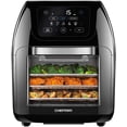 thumbnail image 1 of Chefman Multifunctional Digital 10 Qt. Air Fryer+ Rotisserie, Fry, Roast & Bake, 17 Presets - Black, 1 of 11