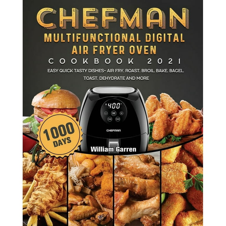 Chefman multifunctional digital air fryer+ outlet