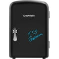 thumbnail image 1 of Chefman Portable 4L Mini Fridge w/ Dry Erase Door, Heating and Cooling - Black, New, 1 of 7