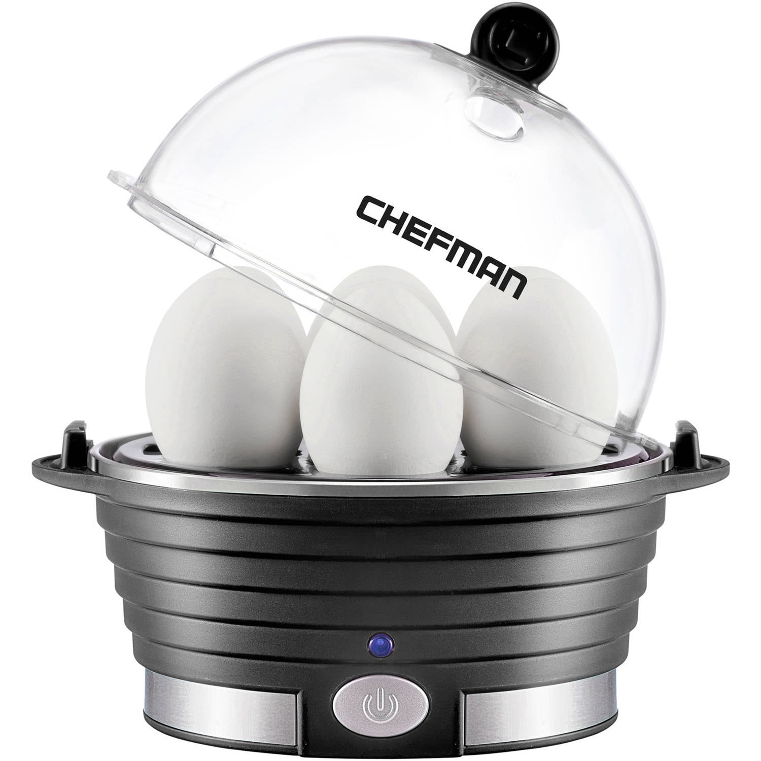 Chefman Rapid Egg Cooker, 6 Egg Capacity w/ Removable Poaching/Omelette