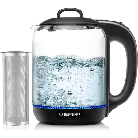 Chefman Tea Infusing Electric Kettle, 1.7-Liter