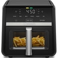 thumbnail image 1 of Chefman TurboFry 7-in-1 Air Fryer, Powerful DC Motor Heats to 450°F, 9-Quart Nonstick Basket - Black, 1 of 10