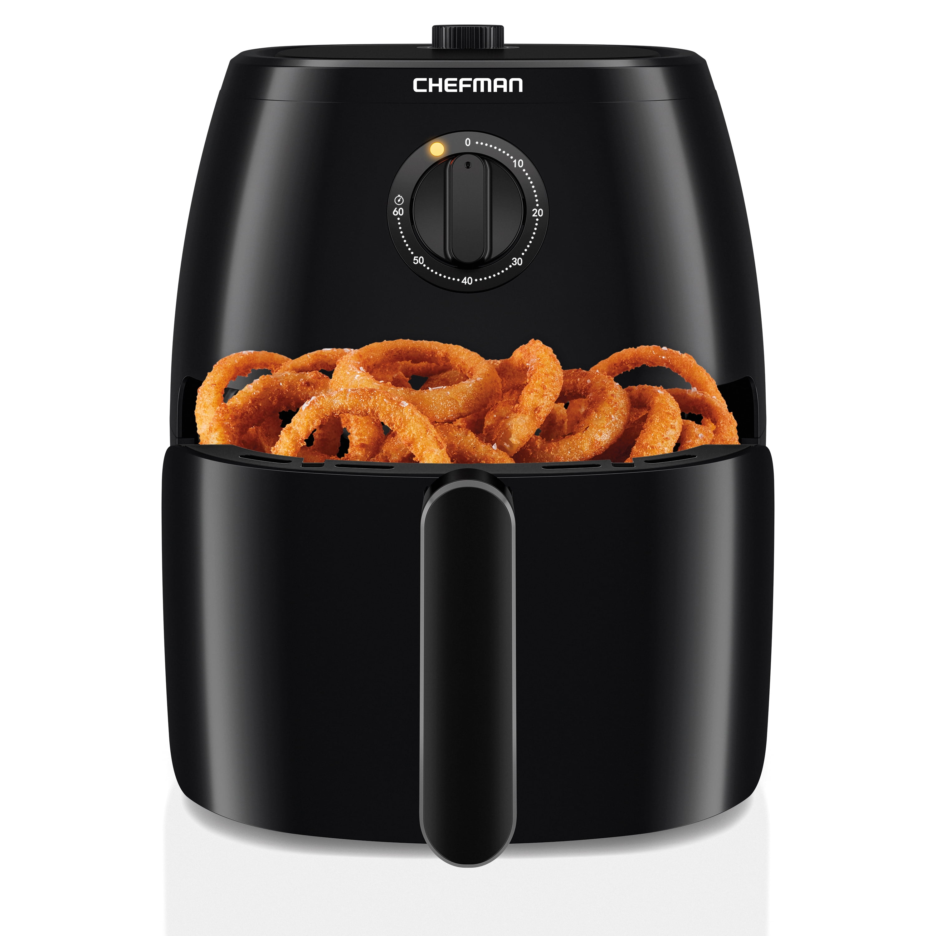 Chefman TurboFry 2-Quart Air Fryer, Dishwasher Safe Basket & Tray, Use  Little to No Oil For Healthy Food, 60 Minute Timer, Fry Healthier Meals  Fast