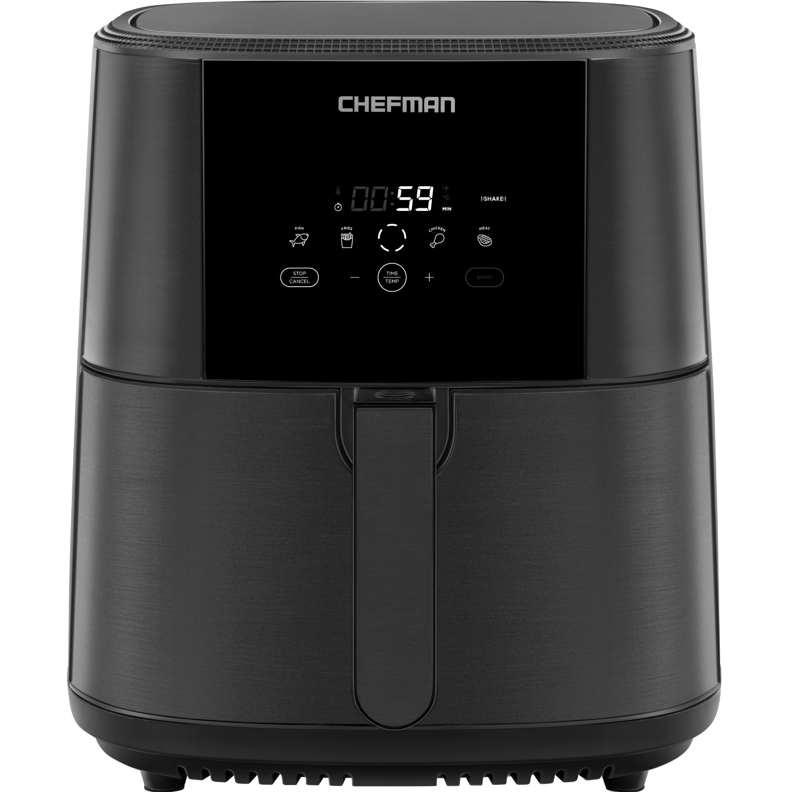 Chefman Turbo Fry XL 5 Quart Air Fryer Digital One Touch Control