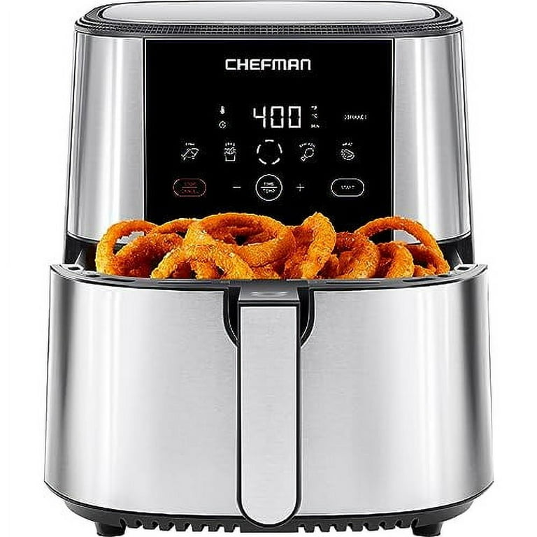https://i5.walmartimages.com/seo/Chefman-TurboFry-Touch-Air-Fryer-XL-8-Qt-Family-Size-One-Touch-Digital-Control-Presets-French-Fries-Chicken-Meat-Fish-Nonstick-Dishwasher-Safe-Parts_68f08272-c676-4ca0-a70e-2eac8c124e74.12c8a0630d47818e220b97751e7bcdfa.jpeg?odnHeight=768&odnWidth=768&odnBg=FFFFFF