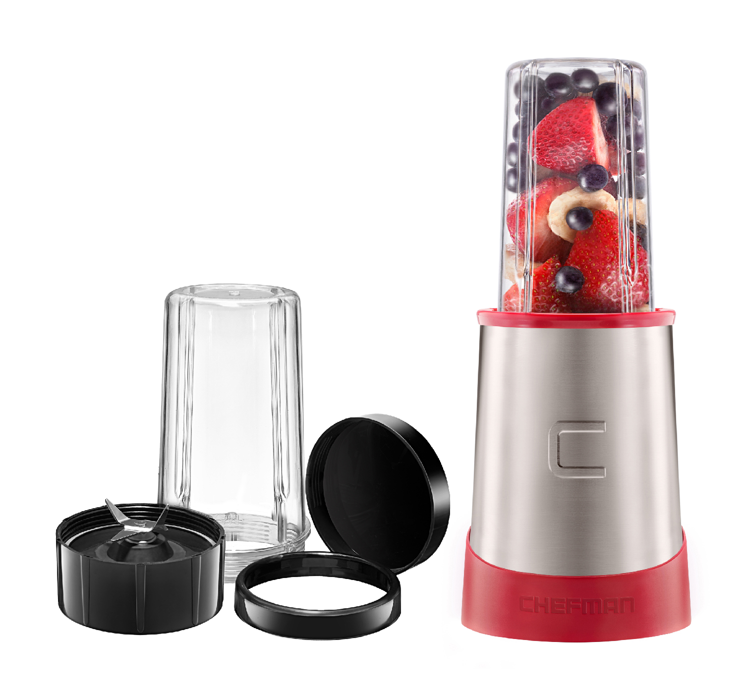Chefman Ultimate Personal Smoothie Blender, Red - image 1 of 7