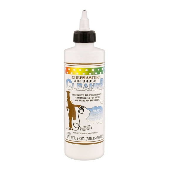 Chefmaster 9-Ounce Airbrush Cleaner Cake Decorating Food Color