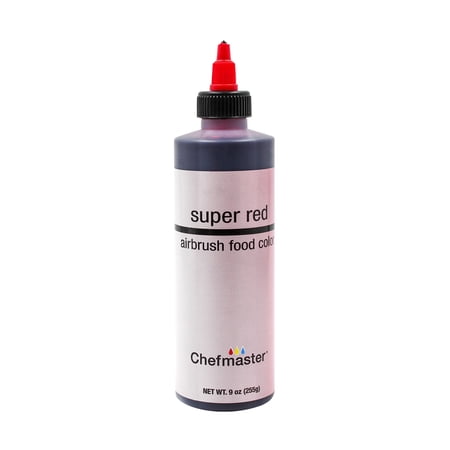 Chefmaster 9-Ounce Super Red Airbrush Cake Decorating Food Color price history and forecast - Chefmaster 751700 3190
