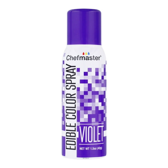 Chefmaster Edible Spray Cake Decorating Color 1.5oz Can - Violet