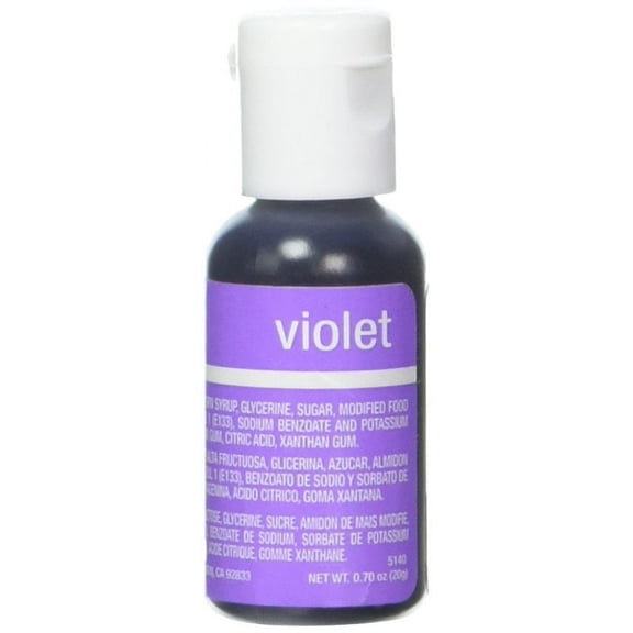 Chefmaster Liqua-Gel Concentrated Food Color .75 oz Violet