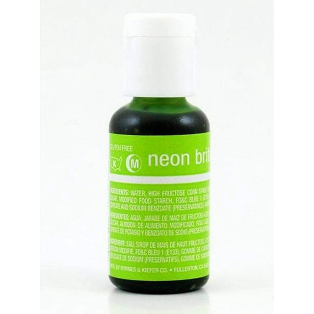 Chefmaster Liqua-Gel Food Color Neon Brite 0.70 Ounce - Neon Brite
