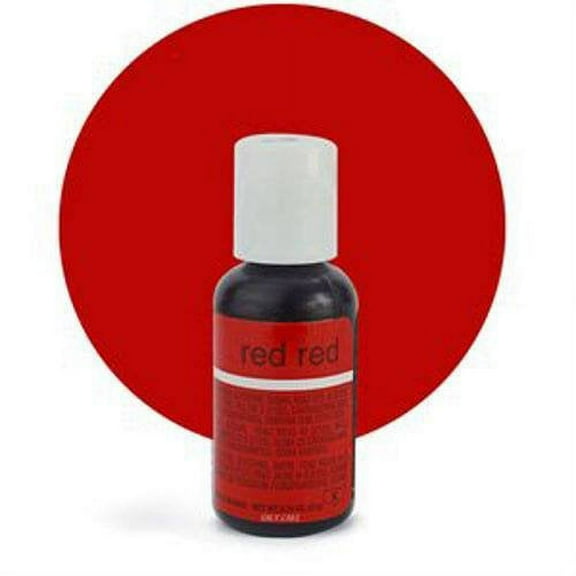 Chefmaster Liqua-Gel Red Red .70 oz CM5134