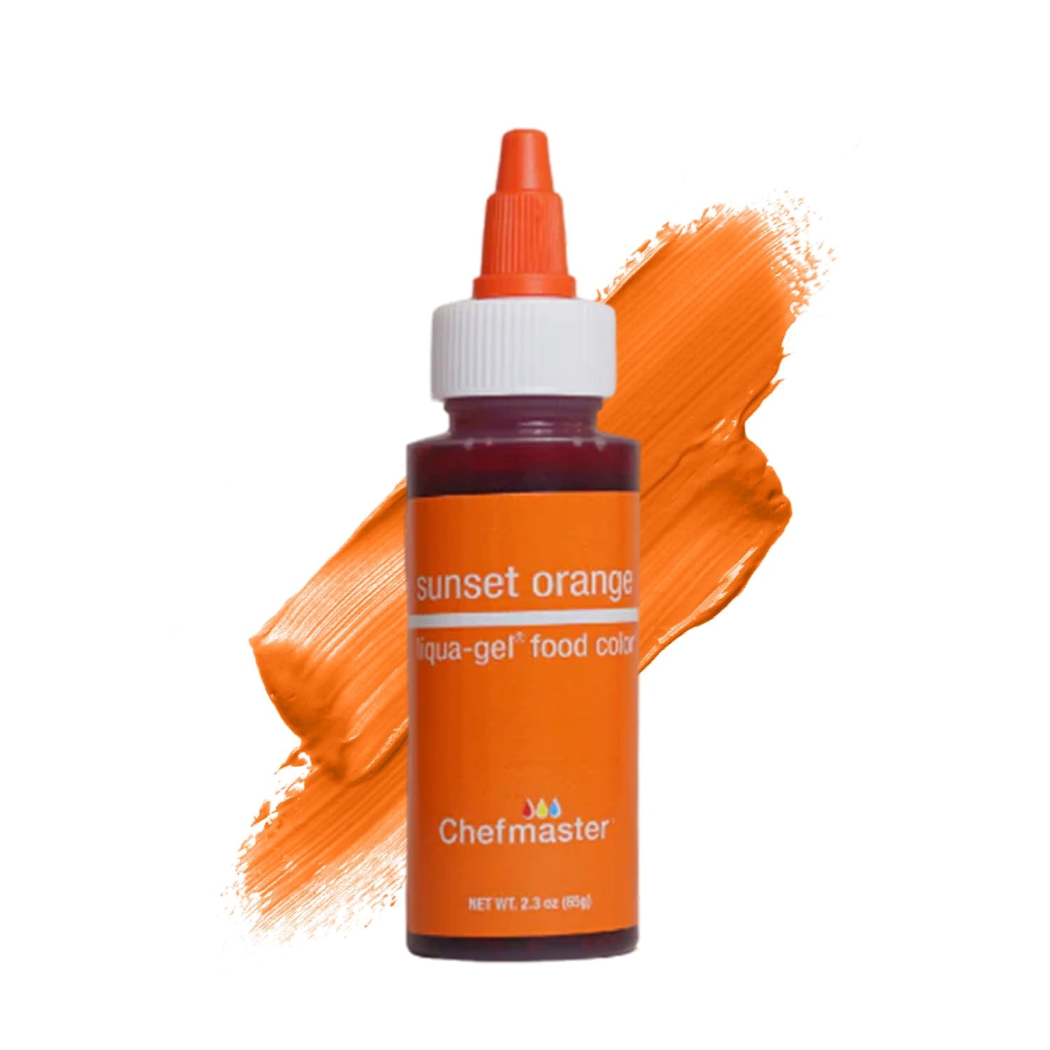 Chefmaster Sunset Orange Liqua-Gel® IEF31 Food Coloring | Vibrant ...