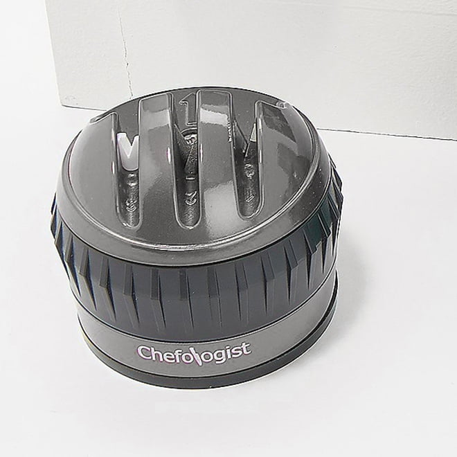 Chefologist Set of (3) 3-Stage Knife Sharpeners with Gift Boxes