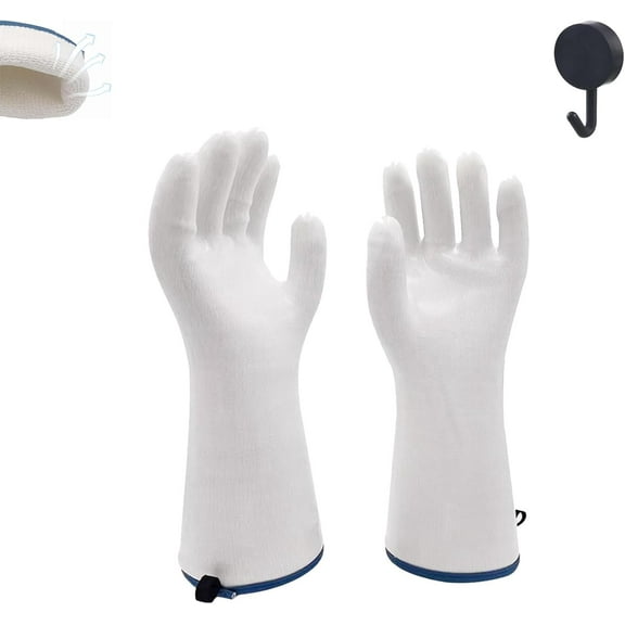 Chefologist Liquid Silicone Oven Gloves,Chefologist Liquid Silicone Gloves,Heat Resistant Oven Gloves with Fingers,Food Grade Heat Resistant Mitts with Fingers,for Cooking Baking Grilling