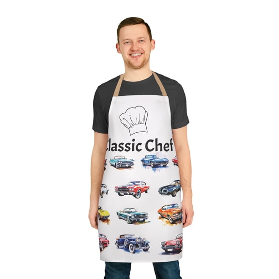 Chefs Apron, Classic American cars, Kitchen Accessories.