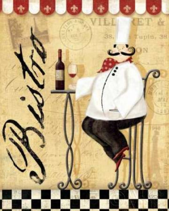 Chefs Break I Canvas Art - Veronique Charron (24 x 30)
