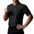 thumbnail image 1 of Chefs Coat Unisex Chef Coat for Men Women Classic Restaurant Kitchen Work Clothes,Black,M, 1 of 5