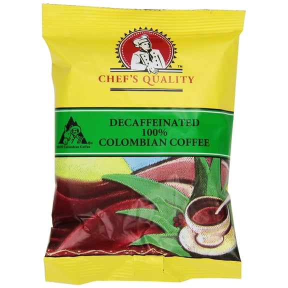 Chefs Quality Colombian Decaf Coffee, 84 Ounce