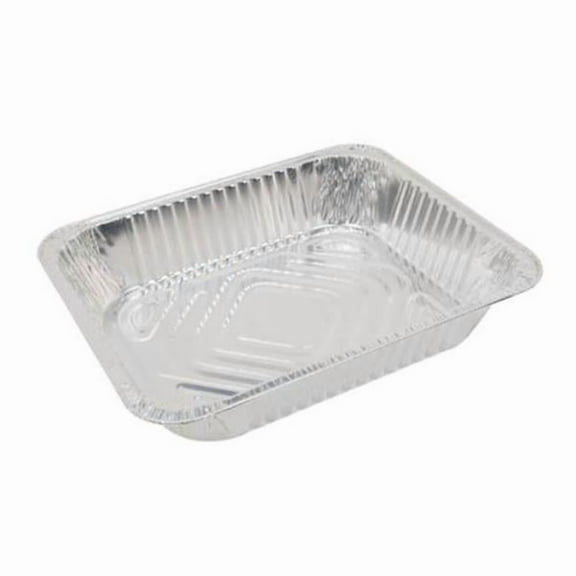 Chefs Seal CS5SPDH NJ 0.5 Size Aluminum Heavy Weight Deep Steam Pan, Silver - Case of 100