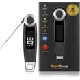 thumbnail image 1 of ChefsTemp Finaltouch X10 Digital Instant Read Meat Thermometer for Grilling, Food, BBQ, Kitchen Cooking, Oil Deep Frying & Candy(Charcoal Gray), 1 of 8