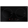 thumbnail image 1 of Cheftop Induction 2 Burner Cooktop - Portable 120V Digital Ceramic 2 Burner Electric Cooktop w Kids Safety Lock 1800 Watt, Touch Sensor Control, Multiple Controls Cooking Zones & Power Levels, 1 of 8