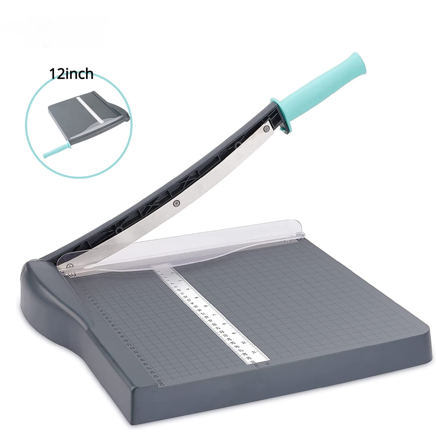 Chefull Paper Cutter,12" Cutting Length Capacity for Standard Cutting of Paper, Photos or Labels Multi Purpose Guillotine Trimmer