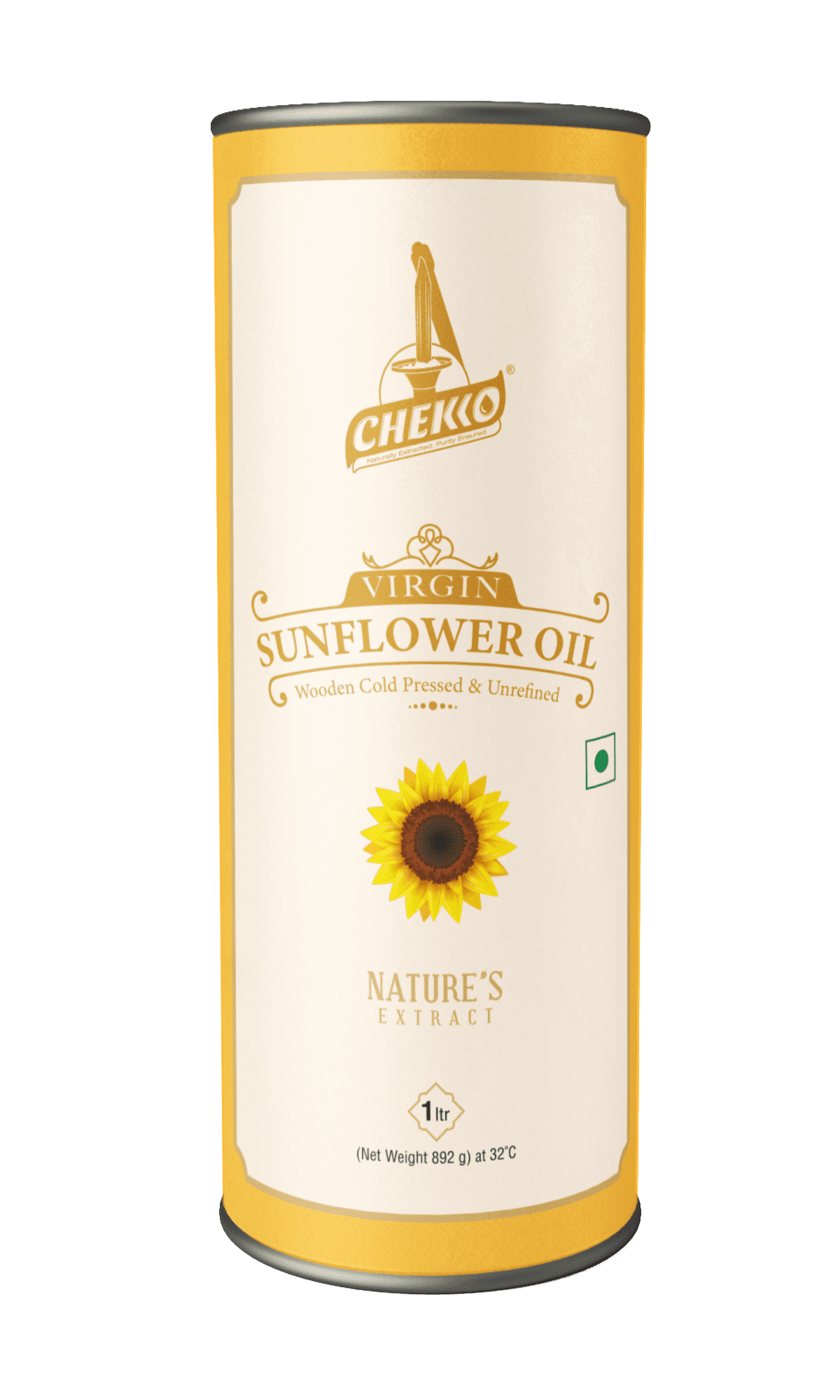 Chekko Cold Pressed Virgin Sunflower Oil