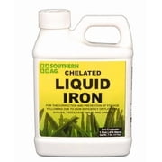 Chelated Liquid Iron - Corrects Yellowing in Plants and Iron Deficiency - 16 fl oz Bottle by Southern AG