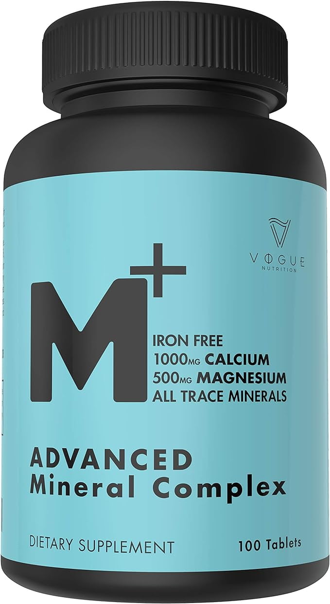 Chelated Multi Mineral Supplement with Zinc, Calcium & Magnesium for Immune Support Mineral