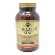 Chelated Zinc Tablets By Solgar - 250 Count