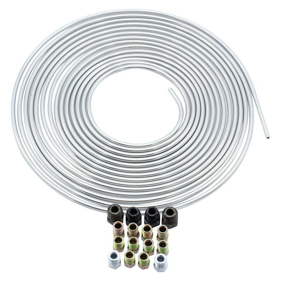 Toyvian Flexible Non-Magnetic Steel Brake Line Fitting for Cars with Excellent Workmanship 1Set