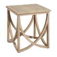 thumbnail image 1 of Chelsea 22-inch Square Reclaimed Fir Accent Table with Clear Coat, 1 of 2