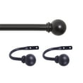 thumbnail image 1 of Chelsea 48-86 in. Decorative Curtain Rod & Holdback Set, 5/8 in. Diameter, 1 of 6