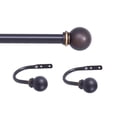 thumbnail image 1 of Chelsea 48-86 in. Decorative Curtain Rod & Holdback Set, 5/8 in. Diameter, 1 of 6