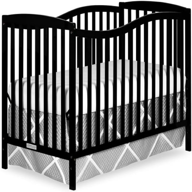 Chelsea 5In1 Convertible Crib In Black JPMA Certified
