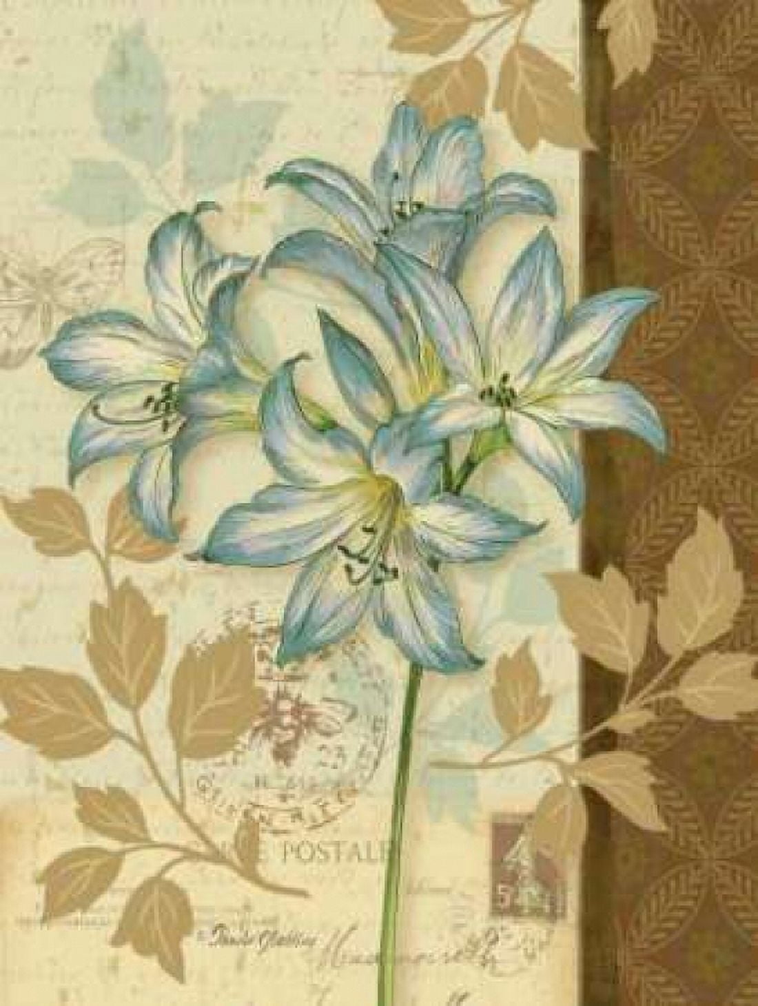 Chelsea Blue II Canvas Art - Pamela Gladding (18 x 24)