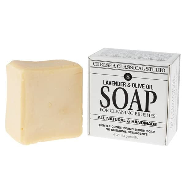 Chelsea Classical Studio Lavender & Olive Oil Brush Soap