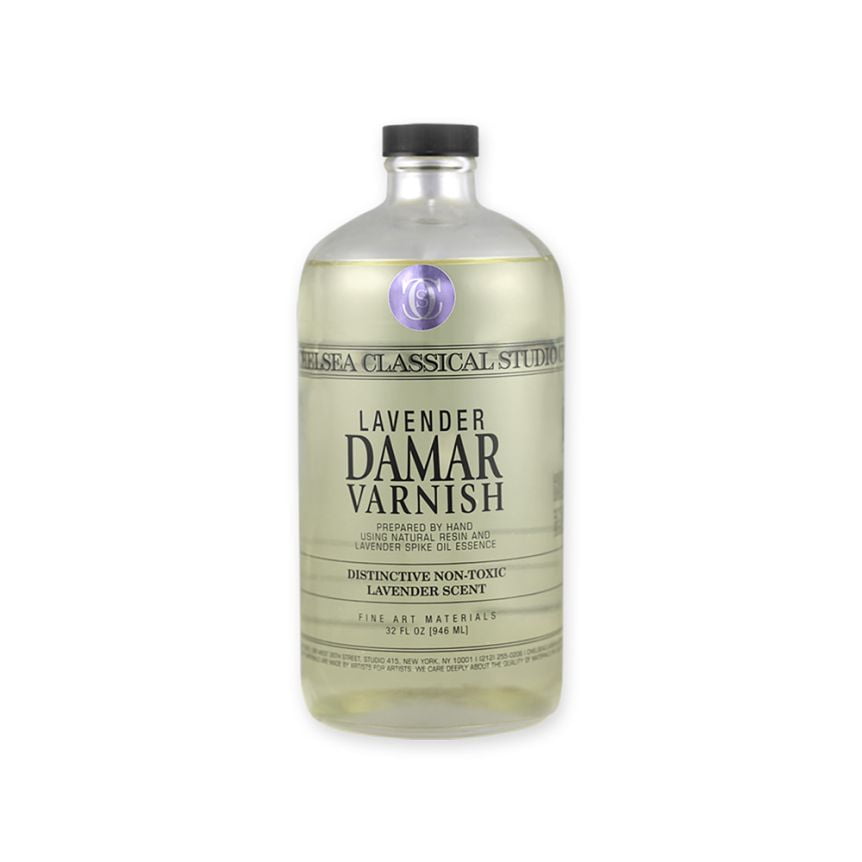 Chelsea Classical Studio Medium Lavender Damar Varnish Used For