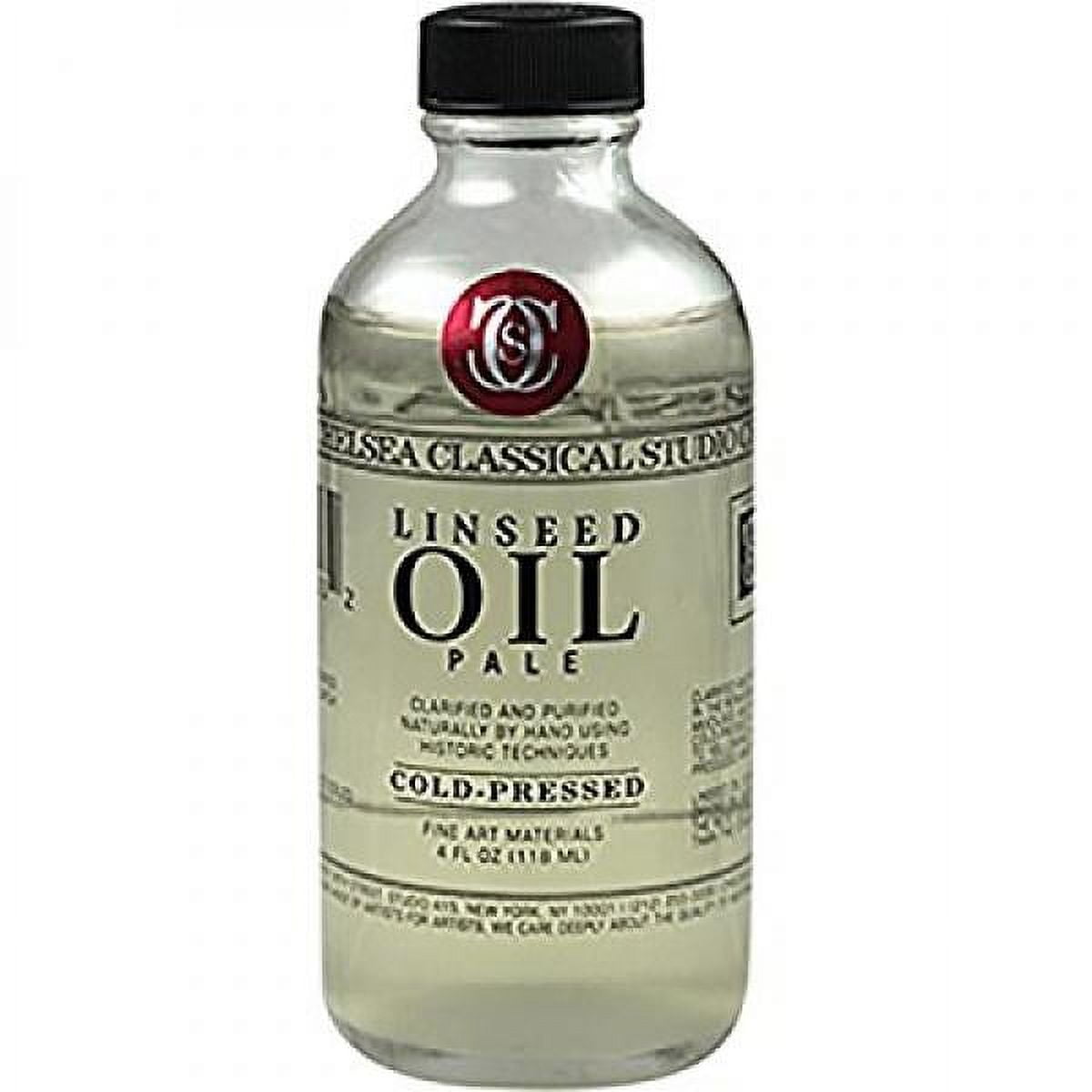 Chelsea Classical Studio Oil Painting Linseed Oil, 4 oz