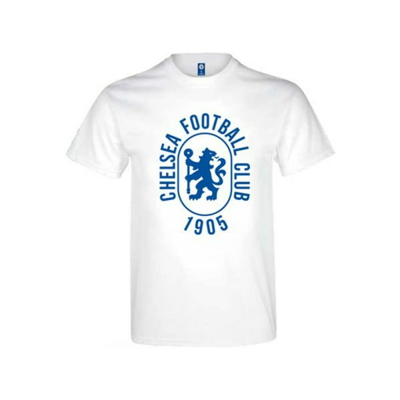 Chelsea FC 1905 White Crest T Shirt