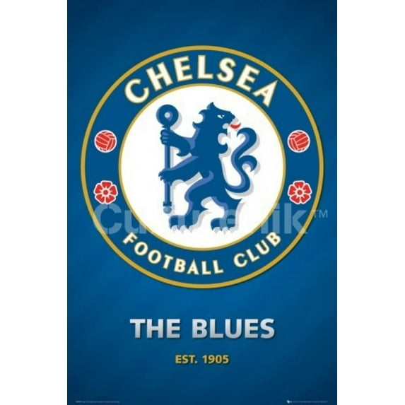 Chelsea FC Club Crest 2013 Poster (36 X 24)