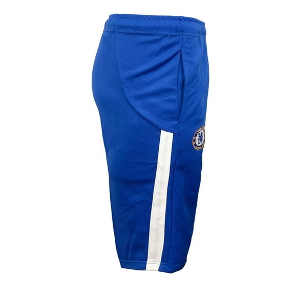Chelsea FC Soccer Shorts by Rhinox , 3/4 Length, Adult Large