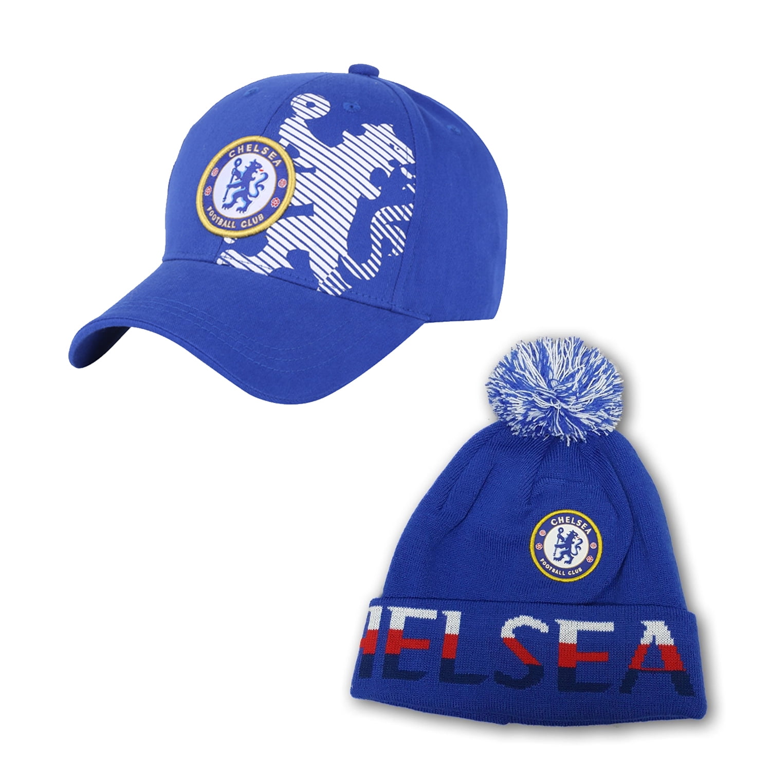 Chelsea Fc beanie and Cap soccer hat cap official adjustable licensed