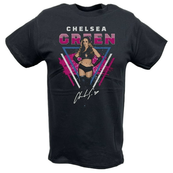Chelsea Green Pose Black T-shirt