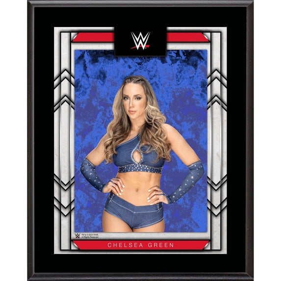Chelsea Green WWE 10.5" x 13" Sublimated Plaque