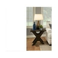 thumbnail image 1 of Chelsea Home Furniture 73234 END - DISWAL-ET-DW Distressed Walnut Dexter End Table, Brown, 1 of 1