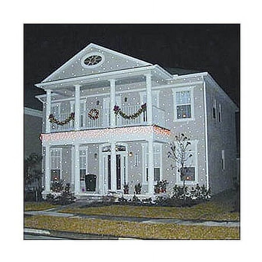 Chelsea Home Imports "Light Flurries" Magical Falling Snow Christmas Light Projector