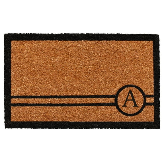 Chelsea Monogram Doormat (Letter L)